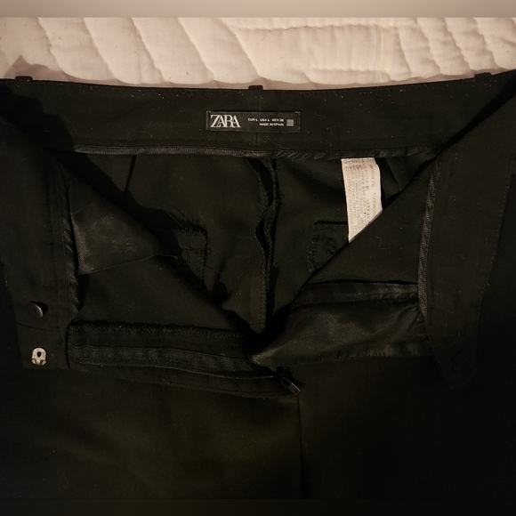 ZARA Menswear Style Wide Leg Pants - Picture 6 of 7